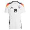 Camisola Alemanha Sane 19 Homen Equipamento 1ª Euro 2024